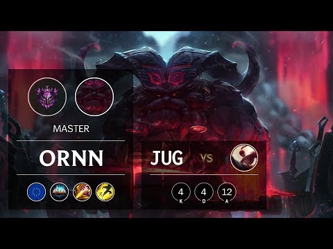 Ornn Jungle vs Lee Sin - EUW Master Patch 9.21