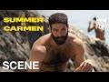 THE SUMMER WITH CARMEN The Hero And The Action