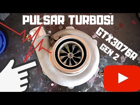 GEN 2 GTX3076R PULSAR TURBO UNBOX AND INSPECT