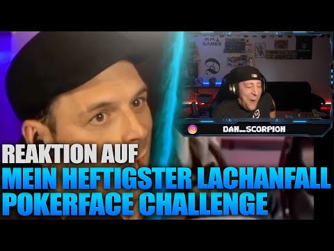 Reaction | Mein HEFTIGSTER LACHANFALL! – Pokerface Challenge @KAYAbackstage | Dan Scorpion