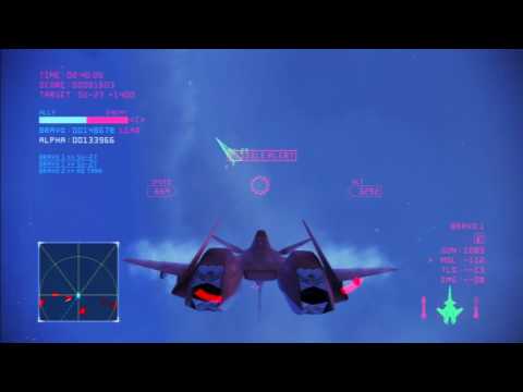 Ace Combat Infinity | Lv.12 ADF-01 | Lv.5 TLS | Moscow Hard 150k points
