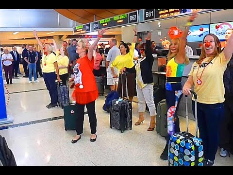 Red Nose Day 2017 LaLaLand Flash Mob