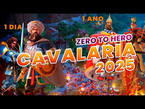 GUIA COMPLETO CAVALARIA [ 100% ATUALIZADO 2025 ] RISE OF KINGDOMS