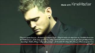 Michael Bublè - Buonasera signorina (LYRICS)