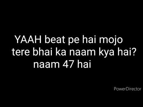 Galat londe | lyrics | fotty seven