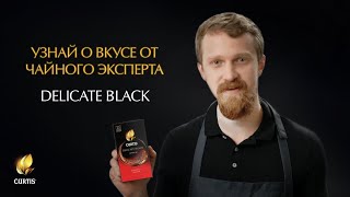 Чай CURTIS "Delicate Black" черный, 100 пакетиков в конвертах по 1,7 г