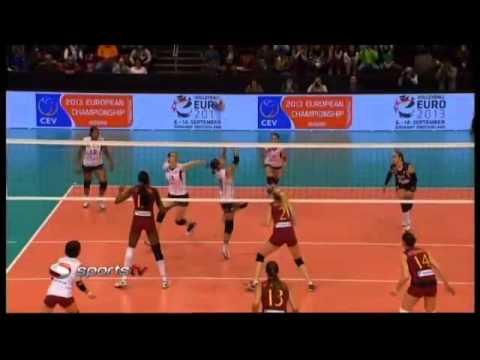 Top Volley 2012 | Galatasaray Daikin 48-46 Volero Zürich (Set 1)