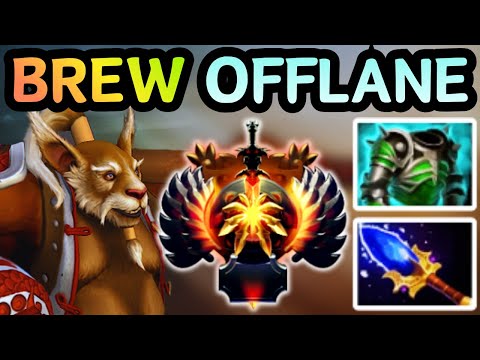 🔥 NEW PATCH 7.40b BREWMASTER OFFLANE PANDA CHAOS WINS FIGHTS | DOTA 2 GAMEPLAY 🔥
