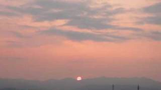 preview picture of video '福島県郡山市で夕方6時に流れる「夕焼け小焼け」'