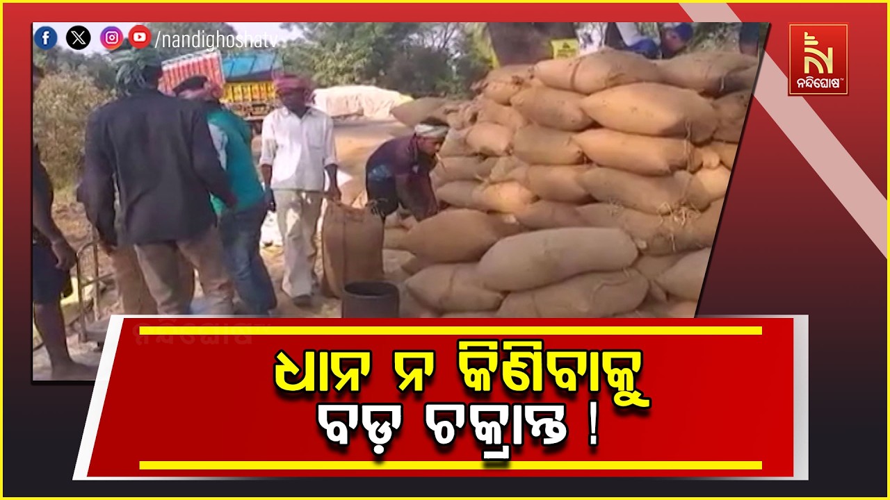 ଧାନ ବିକ୍ରିର ଜଟିଳ ପଞ୍ଜିକରଣରେ ଚାଷୀ ଚେପା, ଧାନ ନ କିଣିବା ପ?