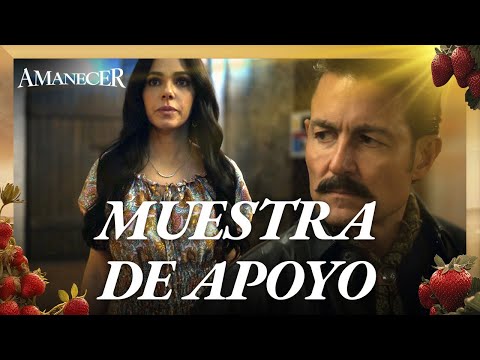 Alba le demuestra su apoyo a Leonel | Amanecer 1/4 | Capítulo 65