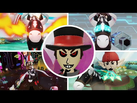 Miitopia Switch - All Horseplay Attacks (All Jobs) Switch Exclusive