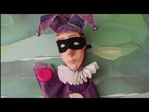 TUTO - { Partie 2 } - Fabrique ta marionnette à gaine - La tête d'Arlequin