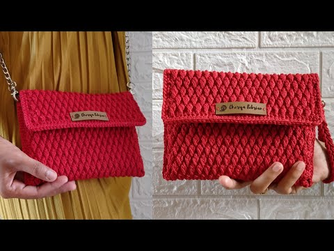 Tas Rajut Terbaru Model Modern Cara Membuat Tas Rajut Crochet Bag