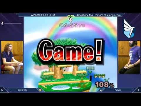 MMOM160 SSBM - bonfire10 (Sheik, Fox) vs. Kalvar (Marth, Fox) - Melee WF