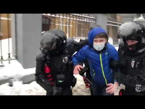 Zamieszki w Sankt Petersburgu 31.01.2021