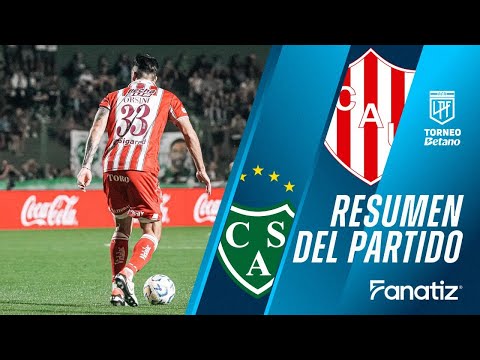 Sarmiento 1-0 Union Santa Fe - Resumen del partido | #TorneoBetano 2024