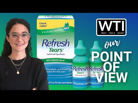 Refresh Tears Lubricant Eye Drops - WTI product video review