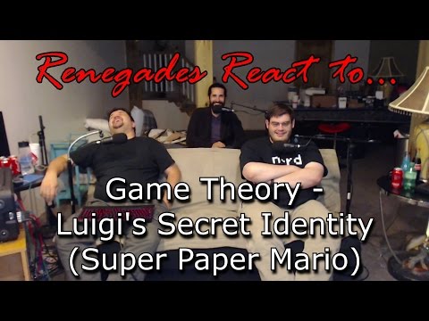 Renegades React to... Game Theory: Luigi's Secret Identity (Super Paper Mario)