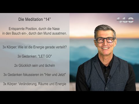 Frank Pohl: Die Meditation 14 (SGO Business School)