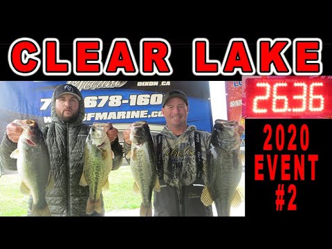 ABA Clear Lake 1-25-20 Team Tournament Results Video - AmericanBassTV