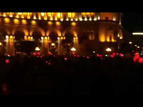 Ջահերով երթը մեկնարկեց