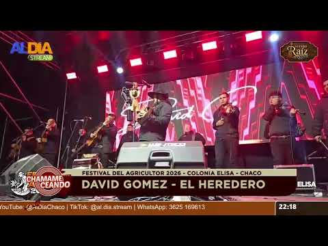 David Gómez "El Heredero" y toda la alegría del impenetrable chaqueño