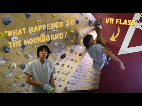 Moonboard Gone Soft? A Session on the Hardest New Benchmarks