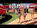 Waterslides At AquaShow Waterpark In Algarve Portugal