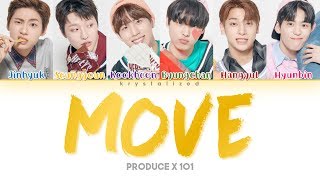 Download lagu [PRODUCE X 101] SIXC (6 Crazy) - MOVE (움직여) (Prod. by ZICO) [Color Coded HAN|ROM|ENG Lyrics] mp3