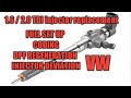 VW gen2 1.6 2.0 TDI injector change, code in calibration injector deviation Skoda seat Audi