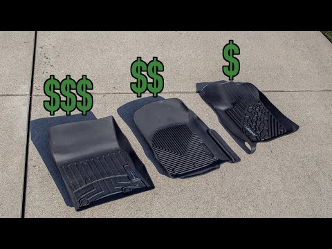 Who Makes The BEST Floor Mats? (Lasfit vs Husky vs Weathertech!)
