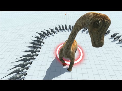 PACHYCEPHAL OSAURUS VS HERBIVORE DINOSAURS | Animal Revolt Battle Simulator ARBS