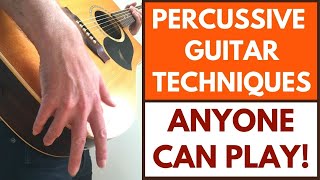Download lagu How To Play Percussive Guitar [Percussive Guitar Tutorial] mp3
