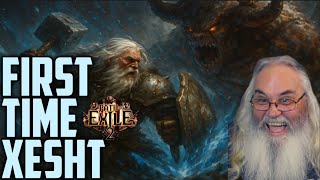 Xesht 1st attempt with Hammer Time Poe2 Breech Boss attempts today