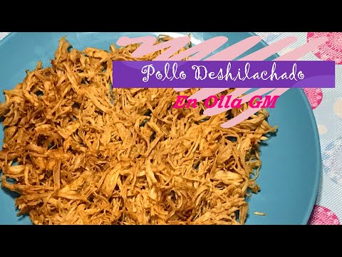 Pollo deshilachado o Pulled Chicken