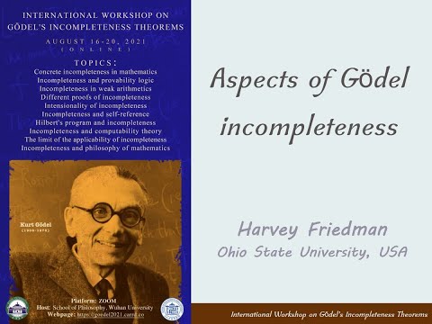 Harvey Friedman: Aspects of Gödel incompleteness