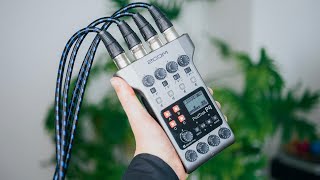 Video thumbnail for Podcast Recorders just got Cheaper — Zoom PodTrak P4 with 4 XLR Ports, Sound Pads, and Much More by Chris Spiegl
