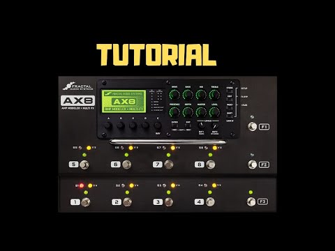 AX8 Advanced Amp Parameters Tutorial