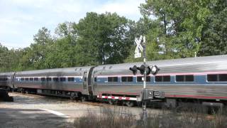 preview picture of video 'Ruther Glen VA 09.25.10: Northeast Regional 194 At Coleman's Mill'