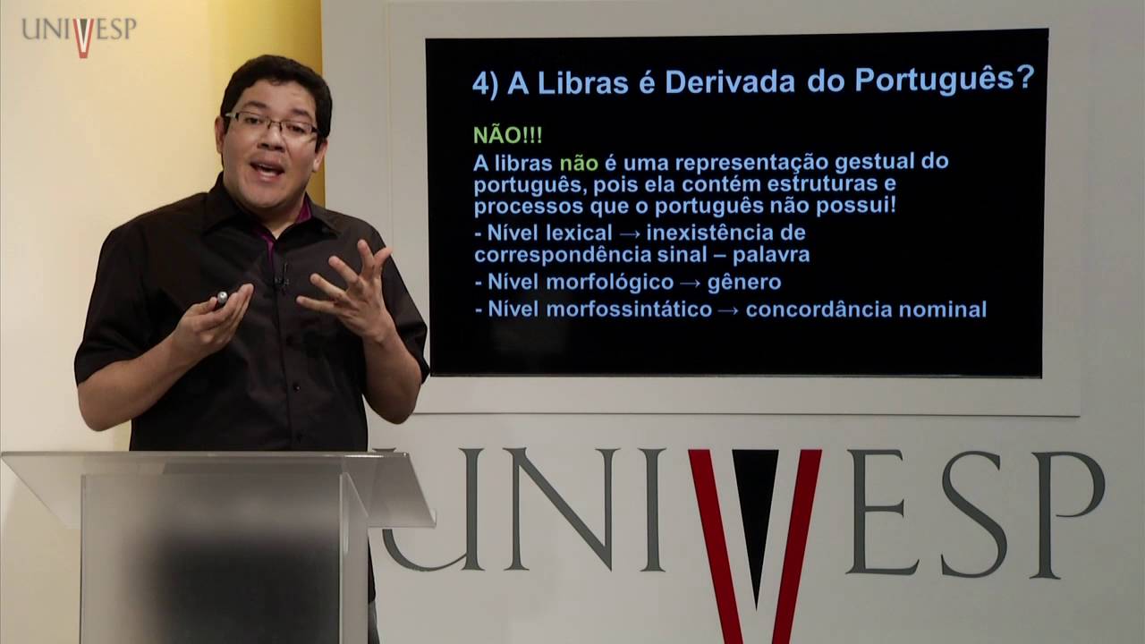 LIBRAS - Aula 07 - Mitos sobre as línguas de sinais: Parte 1
