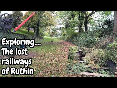Exploring the lost railways of Ruthin looking for relics