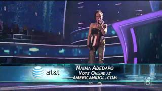 Naima Adedapo - Umbrella - American Idol Top 13 - 03/09/11