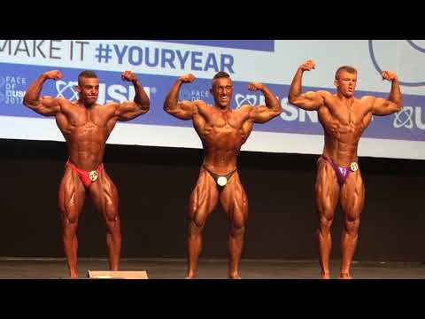 1st Callout - Prejudging - Men Junior - USN NABBA Universe 2017