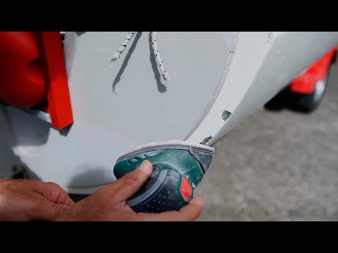 How to Repair a Boat Dent - Bricomanía