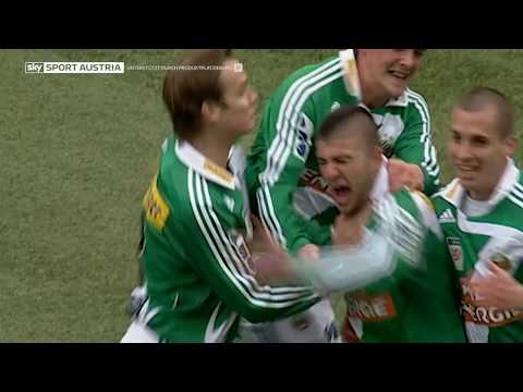 SK Rapid Wien demütigt Red Bull Salzburg zu Hause mit 7:0 (2008) | Rückpass - Der Blick ins Archiv