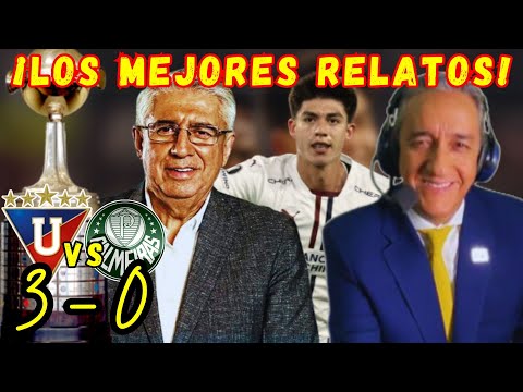 😭💥COMPILATION OF STORIES FROM THE LEAGUE WIN! / LDU QUITO 3 vs PALMEIRAS 0.