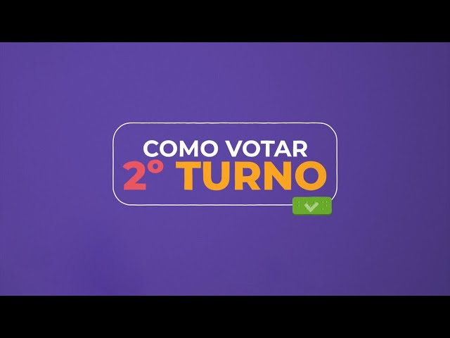 Como Votar 2º Turno