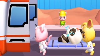 Little Panda Animal Town - Play And Learn How To Help Friends With Emergency Vehicles