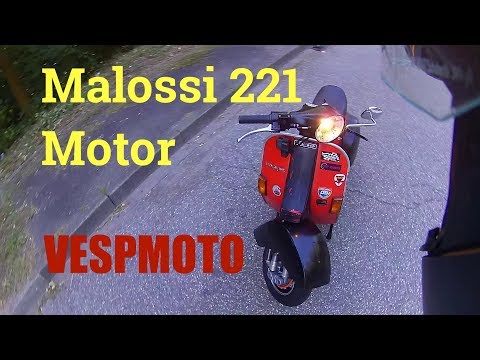 Malossi 221 VR ONE Motor Testfahrt PX 200 Vespa - VESPMOTO